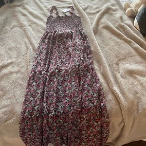 Dynamite Bea Smocked Maxi Dress